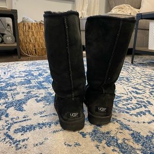 Tall Black Uggs